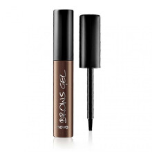 (Dark Brown) Brow Tattoo Long lasting Waterproof Peel-off Eyebrow Gel No Fade Eyebrow Dye Tattoo Liquid Brow Makeup 6g