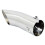 Car Vehicles Exhaust Flex Pipe Stainless Steel Tail End Pipe Tips 59mm 185mm 3