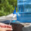 (Blue) 18.9L Water Container with Spigot,Water Bucket with Handle,Portable,with Screw 4