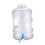 (White) 18.9L Water Container with Spigot,Water Bucket with Handle,Portable,with Screw 5