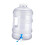 (White) 18.9L Water Container with Spigot,Water Bucket with Handle,Portable,with Screw 4