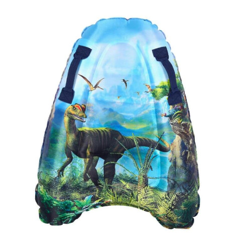 (Dinosaur) Inflatable Surfboard Children Inflated Surf Board Swimming Learning Kickboard 1