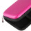 (Pink) Carrying Case for Digital Portable External Hard .5 Inch HDD EVA Shockproof 3
