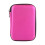 (Pink) Carrying Case for Digital Portable External Hard .5 Inch HDD EVA Shockproof 2