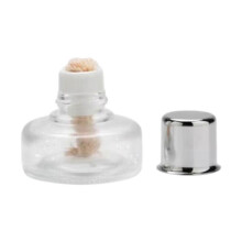 (Glass) Alcohol Lamp Heater Bunsen Burner for Tabletop Tea Making Outdoor Activities