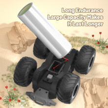 Fernbedienung Stunt Auto, 2.4 GHz 4WD Dual-Side Fahren Amphibious Off-Road Fahrzeug Alle Terrain Land Wasser Boot mit 3 Batterien Geschenke