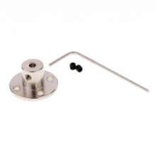 (5mm) Metal Flange Shaft Coupling Rigid Flange Coupling Motors Guide Shaft Axis
