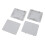 4PCs Seitenrock Rocker Panel Plug Cap Set 2106987030 Front Left oder Rechts Rocker Panel Trim Plug Ersatz für Benz E320 E430 16