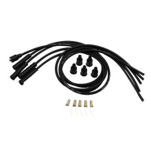 8mm Spark Plug Wires Silicone Ignition Leads for 4 Cylinder Accessories
