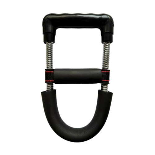 (Silver)Twister Arm Trainer Muscle Exercise Portable Forearm Strengthening for Beginners