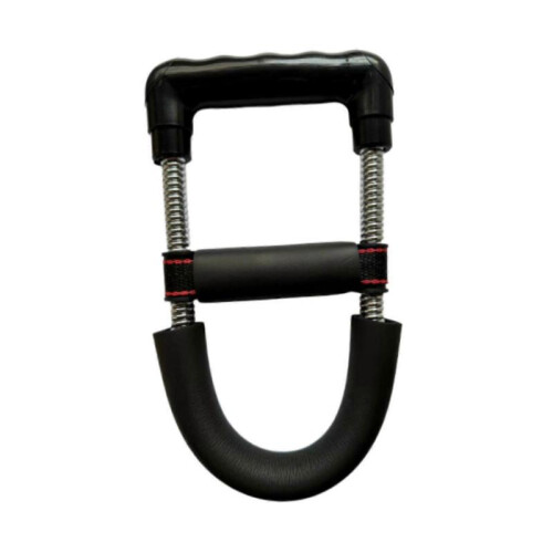(Silver)Twister Arm Trainer Muscle Exercise Portable Forearm Strengthening for Beginners 1