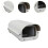 (6 Inch) Security CCTV Camera Housing Case Shell Protector Heavy Duty Sun Rain Shield 6 2