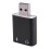 Carte son USB 7.1 canaux en alliage d'aluminium pour ordinateur 17