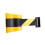 (5m Yellow) Fixed Wall Mount Retractable Belt Barrier, Retractable Barrier Belt, Automatic 2