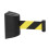 (2m Black) Fixed Wall Mount Retractable Belt Barrier, Retractable Barrier Belt, Automatic 5