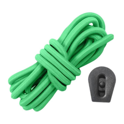 (Green) Elastic Bungee Cord Kayak Stretch String Rope Paddle Boarding SUP Storage with 1