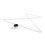 (White) Elastic Bungee Cord Kayak Stretch String Rope Paddle Boarding SUP Storage with 4