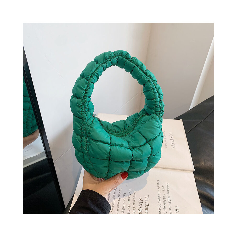 (Green) Unique And Modern Womens Canvas Handbag Featuring Soft Construction And Magnetic Closure-image-OPC-PJ9DWZK-NEW