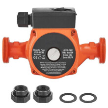 LPS25-4S-180 Hot Water Recirculating Pump, 220V, 72W 50LPM, 1-1/2" Threaded NPT 3-Speed Circulator Pump, for Home Water Heater System