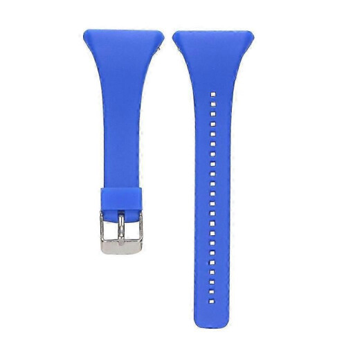 (Blue) For POLAR FT4 & FT7 Silicone Watch Band