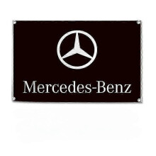 (96cm x144cm) Mercedes Benz Garage Wall Car motor Racing Show Auto repair shop Banner Flag