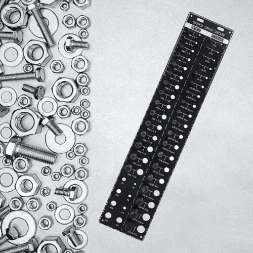 Nut and Bolt Thread Checker Nut and Bolt Thread Size Checker Thread Bolt 2