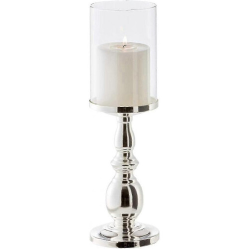 Replacement glass (diameter 10 cm, height 15 cm) for candlestick series Mascha and Bamboo Clear 1