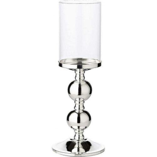 Replacement glass (diameter 10 cm, height 15 cm) for candlestick series Mascha and Bamboo Clear 2
