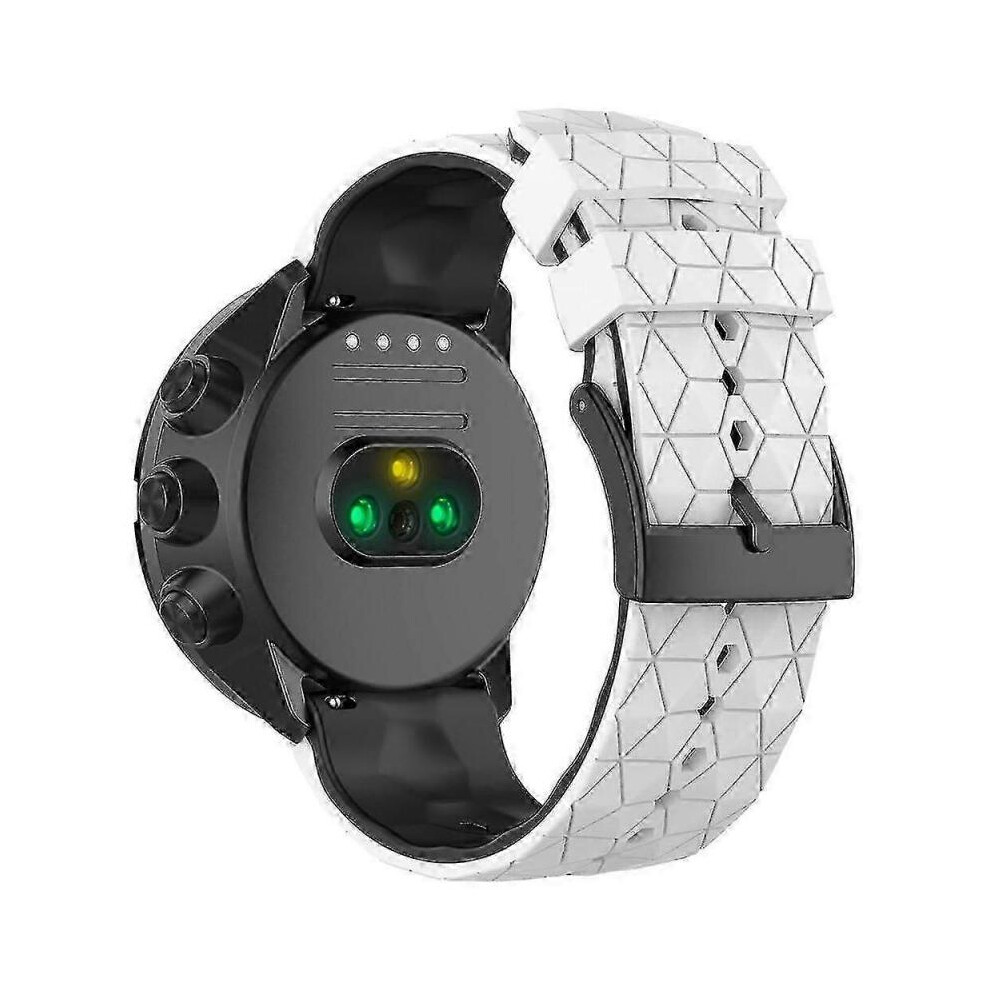 (Style A Other Smartwatch Model,Multicolor)Xh For Suunto 9/Suunto 9 Baro/Spartan Sport Wrist HR/Traverse, Football Textured 24mm Watch Band Quick