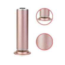 (US Plug, gold) Dermave Electric Foot Callus Remover, Pain-Free Electric Callus Remover