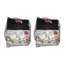 Flower of Salt Algarve Portugal 500g 100% Natural Flor de Sal (2x250g)