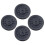 4 Pcs Gym Equipment Part Pulley Wheel Replace Ab Roller Wheel Replacement Gym Pulley 2