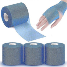 (blue) 3pcs Athletic Pre Wrap Tape For Sports Pre-wrap Athletic Tape 2.75 Inch By 30 Yards
