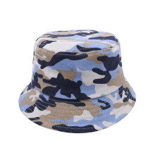(Blue) Outdoor Sun-shade Children's Bucket Hat Blue Children's Bucket Hat