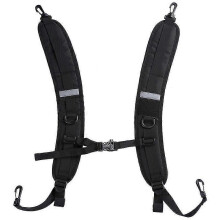 Backpack Straps Adjustable Padded Shoulder Straps for Backpack Dry Bag(1pcs, Black)