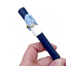 (Blue) Lovely Cartoon Gnome Crochet Hooks Heavy Duty Durable Knitted Crochet Hook Gift for Knit Lovers