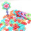 (200 pcs boxed) Children 3d Rotatable Plum Blossom Building Blocks Bricks Toy Diy Assembling Snowflakes 4