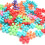 (60 pieces bagged) Children 3d Rotatable Plum Blossom Building Blocks Bricks Toy Diy Assembling Snowflakes 5