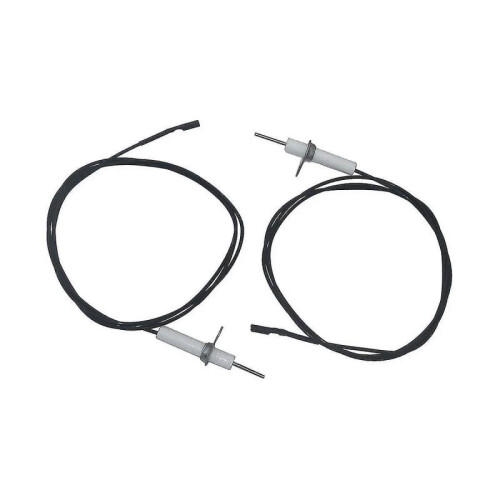 2pc 38inch Ignitor Wire & Ceramic Electrode Assembly,ignition Electrode Can Diy Bending for Gas Cer 1