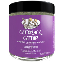 Cat Crack Catnip Zoomie-inducerende kattnip Blend North American Made & 100% Natural Safe & Non-Addictive Catnip Treats, der bruges til at supple
