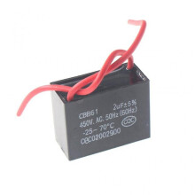 (2UF) 1/1.2/1.5/2/3/3.5/4/5/8/10/12/15/16/20uf Appliance Motor Start Run Capacitor