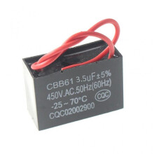 (3.5UF) 1/1.2/1.5/2/3/3.5/4/5/8/10/12/15/16/20uf Appliance Motor Start Run Capacitor