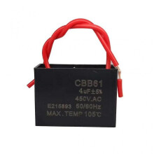 (4UF) 1/1.2/1.5/2/3/3.5/4/5/8/10/12/15/16/20uf Appliance Motor Start Run Capacitor