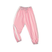2023-2-12 Years Kids Striped Sweatpants Trousers Pants