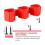 Battery Holder for Battery Rack Durable Battery Hanger for / 10.8/12v Tool Holder Red 1