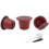 5 Pack Reusable Coffee Pods Refillable Coffee Capsules with Spoon And Brush 1