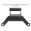 Xmax 300 2023-2024 CNC aluminio Soporte de placa GPS 12