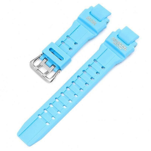 (Light blue) Screwed Strap for Casio Konba GW-4000/GA-1000/GW-A1000 Watches