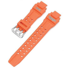 (Orange) Screwed Strap for Casio Konba GW-4000/GA-1000/GW-A1000 Watches