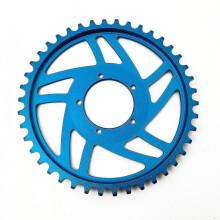 (BBS HD, Blue) E-bike Sprocket Bike 42t Chain For Bafang Chainring Bicycle Ring X X